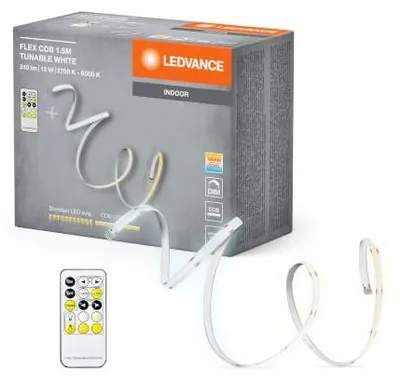 Produktbild von LEDVANCE 4099854095207, Universalstreifenleuchte, Drinnen, Weiß, Silikon, Silikon, IP20