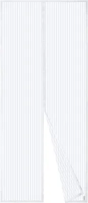 Zdjęcie produktu dla Moskitiera Apalus 80x210 cm magnetyczna biała na drzwi bez wiercenia