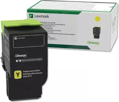 Image de Lexmark - Rendement particulièrement élevé - jaune - original - cartouche de toner LCCP, LRP - pour Lexmark CS421, CS521, CS622, CX421, CX522, CX622, CX625