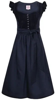Produktbild von Dirndl Hochwinkel 70cm Länge midnight 36
