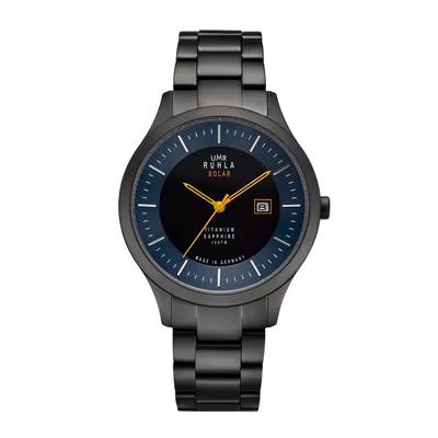 Immagine prodotto di UMR Ruhla Solar 95953M RSO95953M: Orologio da polso da uomo, alimentato a energia solare