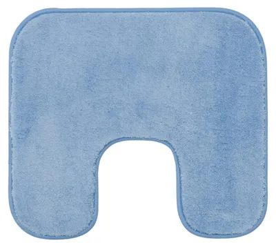Produktbild von Gözze Badteppich RIO, rutschfest, 100% Microfaser, 50 x 45 cm, Blau