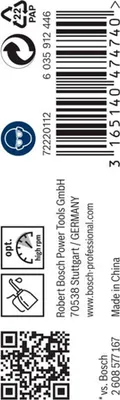 Image de PRO Metal Foret hélicoïdal HSS-G, 1,3 x 16 x 38 mm, 10 pcs.