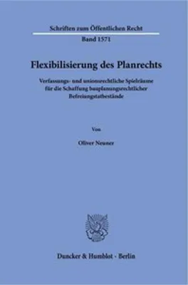 Obrázek produktu pro Flexibilizace plánovacího práva