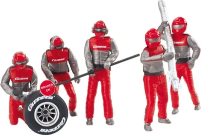 Obrázok produktu pre Carrera Figurensatz Mechaniker, Carrera Crew rot 1:32