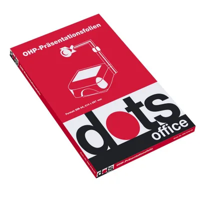 Obrázok produktu pre dots DOTSOHPMULTI Dots OHP-Folien A4 100St.S/W