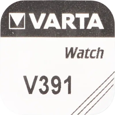 Produktbild von 391, Varta V391, SR55, SR1120W Knopfzelle für Uhren etc. 1 Stück