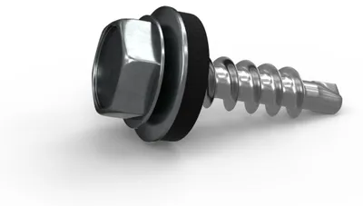Obrázek produktu pro Šrouby samořezné s podložkou - Šrouby samořezné s podložkou - POZINK - 4,8 × 20 mm - Krabička / 250 ks