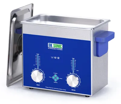 Immagine prodotto di Pulitore a ultrasuoni gioielli - 3 L - 120 W - Con timer e riscaldamento - Cestello