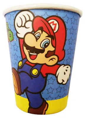 Image de Super Mario Gobelets de fête 8 pièces