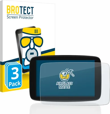 Produktbild von 3x BROTECT Entspiegelungs Schutzglas für TomTom Go Expert 7" Schutzfolie Panzer Folie Glas Display Schutz matt