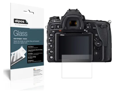 Produktbild von 1x Schutzfolie für Nikon DSLR D780 matt - Anti-Shock 9H Folie dipos Glass Kunststoffglas