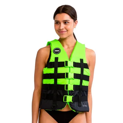 Produktbild von Jobe 4 Buckle Schwimmweste, Farbe:Lime, Größe:S