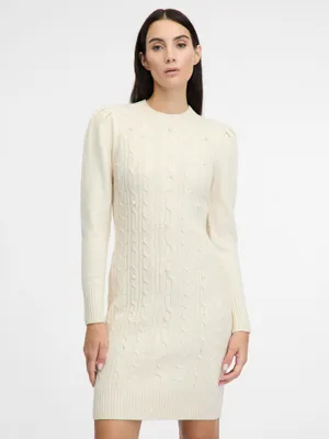 Produktbild von Orsay Cremefarbenes Pulloverkleid für Damen 1001309034000__XXL
