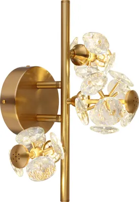Produktbild von Globo Lighting Wandleuchte Metall goldfarben, LED