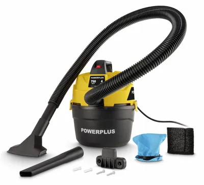 Nass-/Trockensauger 750W, 4L Behälter, waschbarer Filter