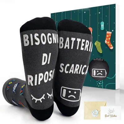 Produktbild von Lustige Socken für Damen und Herren in Grau