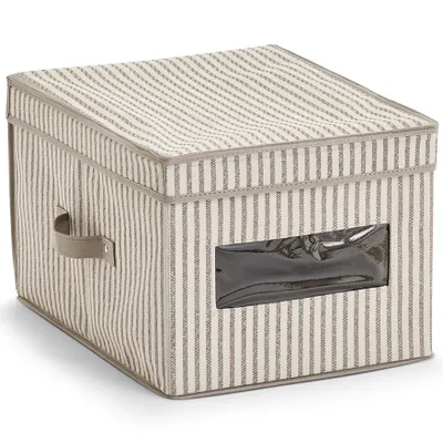 Image de Boîte pliante avec couvercle et fenêtre - 25 x 30 x 40 cm, ZELLER