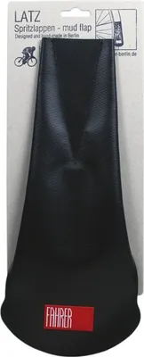 Produktbild von Fahrer Spritzlappen Latz XL schwarz - Extra Schutz für Fahrradanhänger und Fa...