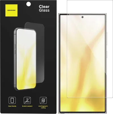 Zdjęcie produktu dla Szkło hartowane SPACECASE Clear Glass do Galaxy S25 Ultra