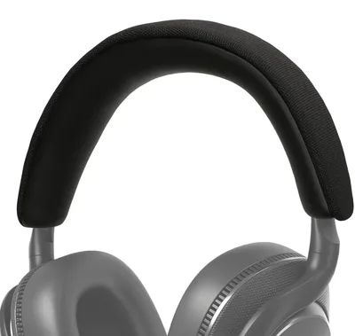 Produktbild von kwmobile Ersatz Bügelpolster kompatibel mit Bowers & Wilkins PX7 S2 / PX 8 - Kopfbügelpolster aus Kunstleder - Kopfhörer Ersatz Polster - Schwarz