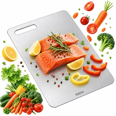 Obrázok produktu pre 316 rezavostnej ocele, krájacia doska, 34 x 23 cm, hygienická a odolná