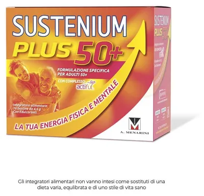 Imagen del producto de SUSTENIUM PLUS 50+ - 16 sobres