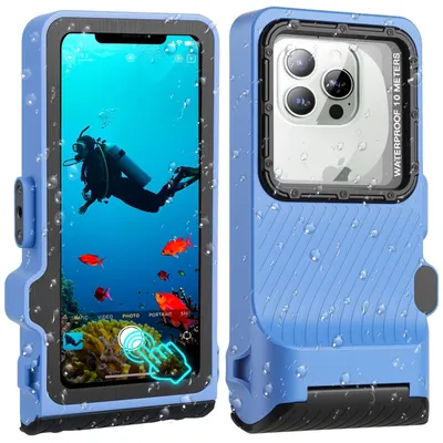 Image de Étui de téléphone étanche pour la photographie sous-marine