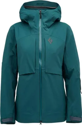 Produktbild von W Factor Shell, 3062 Deep Woods, M, Damen - Black Diamond