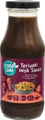 Produktbild von SOS SOJA SÜSSES TERIYAKI WOK GLUTENFREI 240 ml – TERRASANA