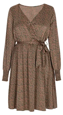 Produktbild von ALBEE damen kleid - grün orange, L