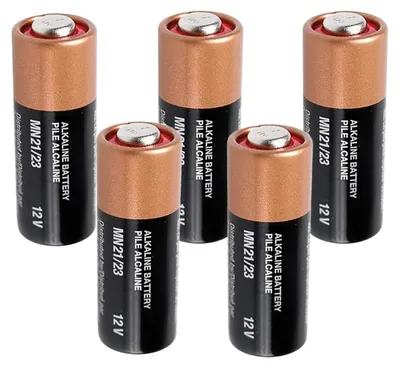 Productafbeelding van Batterij Duracell MN21, stripverpakking van 5 stuks: Betrouwbare energie voor afstandsbedieningen en andere apparaten
