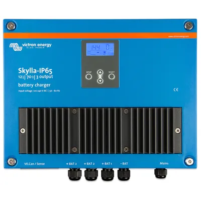 Produktbild von Victron Skylla-IP65 24/35(1+1) 120-240V 24Skylla-IP65 24/35(1+1) 120-240V 24V 30A Batterieladegerät 1 Ausgang
