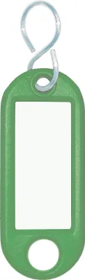 Zdjęcie produktu dla Brelok do kluczy WEDO 262803404 zielony 100 szt./opak.