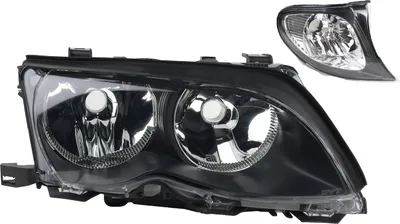 Produktbild von Scheinwerfer passend für BMW 3er E46 09/01-02/05 FF H7 H7 Rechts inklus. Blinker 63127165770 63126910956 6910956 7165770 63136914200 6313716585 Johns