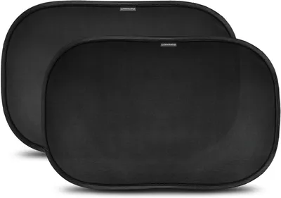 Produktbild von CARAMAZ Sonnenschutz Auto Baby mit UV Schutz - Opti-Dark, 51x31cm, 2 Stück - Autofenster Sonnenschutz mit Saugnäpfen