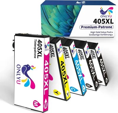 Produktbild von 405XL Druckerpatronen Kompatibel für Epson Workforce Pro WF-3820DWF, 3825DWF, 4820DWF, 4825DWF, 4830DTWF, 7830DTWF ,7835DTWF ,7840DTWF