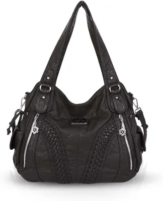 Productafbeelding van Dames Schoudertas en Crossbody Tas van Zacht PolyurethanLeer
