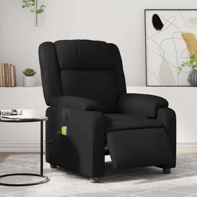 Produktbild von Cloris DesignMöbel Massagesessel Elektrisch Schwarz Kunstleder , Klassische Sessel 2024 Neu