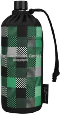 Produktbild von Emil die Flasche Glasflasche 0,6 Liter Square green