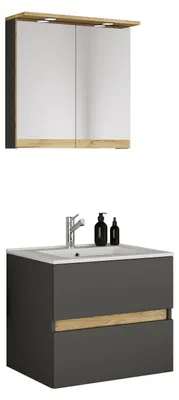 Obrázok produktu pre 3-dielna súprava kúpeľňového nábytku s umývadlom Cosila-I 61 cm