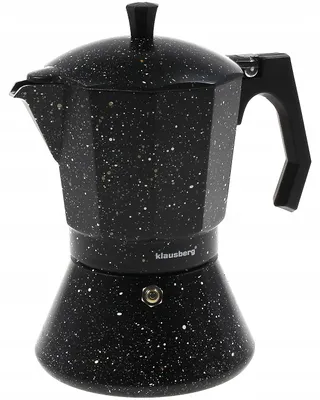 Produktbild von Klausberg 9-Tassen-Espressokocher 450 ml Induktion/Gas KB-7160 450 ml 20,5 cm