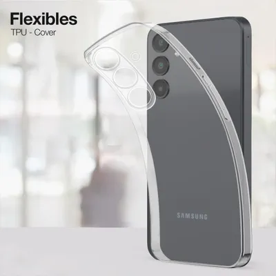 Produktbild von Handyhülle für Samsung Galaxy A17 / A17 5G Hülle Transparent Flexibel Elastisch Case Cover Backcover Schutzhülle