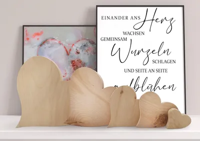 Produktbild von Zirbenholzherzen schöne Dekoherzen aus Zirbenholz in verschiedenen Größen V-40.10-032
