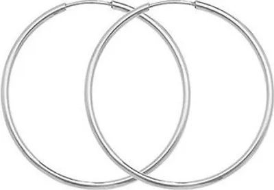 Productafbeelding van Dormeur oorbellen voor dames, witgoud 375/1000 - 30mm; TRS30469MM30