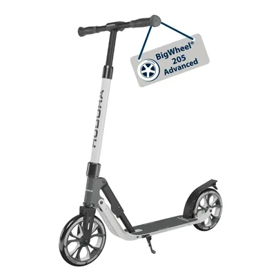 Produktbild von HUDORA Big Wheel 205 Advanced, Universal, Klassischer Roller, Unisex, Asphalt, 100 kg, 2 Rad/Räder