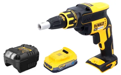 Produktbild von DeWalt DCF 620 E1 Akku Trockenbauschrauber 18 V 30 Nm Brushless + 1x Powerstack Akku 1,7 Ah + Ladegerät