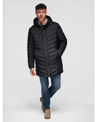 Obrázok produktu pre Ombre Clothing Pánska zimná bunda Inlug čierna XL