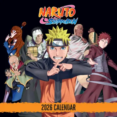 Produktbild von Naruto Shippuden Kalender 2026