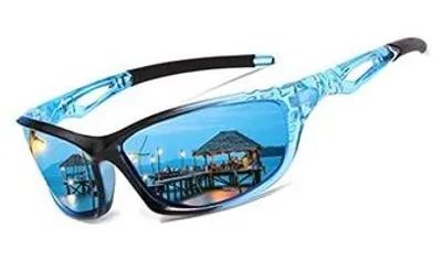 Produktbild von Sonnebrille mit langem Halter, UV400-Sonnenbrille für Angeln, Golfen, Baseball und Fahrradfahren.